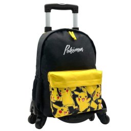Mochila Pokémon Americano con Portalaptop + Carro 4 Ruedas Multidireccionales