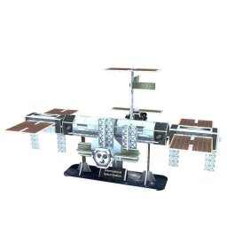 Puzzle 3D Dam Electronics Estación Espacial Internacional 44 piezas