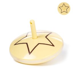 Peonza Dam Electronics Spinning Speed Twirl Top Squid Luces LED Galleta con Estrella