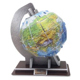 Puzzle 3D Dam Electronics Globo Terráqueo 31 Piezas 10,2 x 7,9 x 12,1 cm