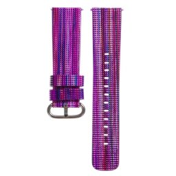 Correa Dam Electronics Tejido Piel Sintética Multicolor 22 mm Quick Release