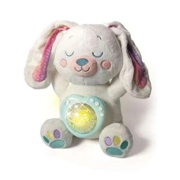 Peluche Bebé Clementoni Baby Conejito Pola Proyector Aurora Boreal Sonidos Relajantes