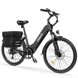 Bicicleta Eléctrica Eskute C202 Motor 250W 48V 17,5Ah Shimano 7v Neumáticos 26