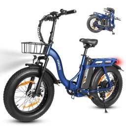 Bicicleta Eléctrica Eskute D202 Motor 250 W Batería 48 V 20,8 Ah Neumáticos 20" Pantalla SL-611P