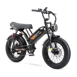 Bicicleta Eléctrica Pure Unicorn U5 20" Ruedas 4,0" Batería 48V 19,2 Ah