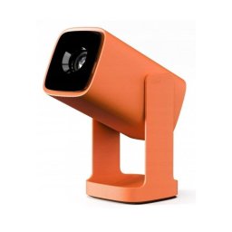 Proyector Wanbo Cube 1 HD 350 Lúmenes 110" Android TV 11 Portátil Naranja