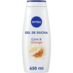 Nivea Care & Orange gel ducha 650 ml