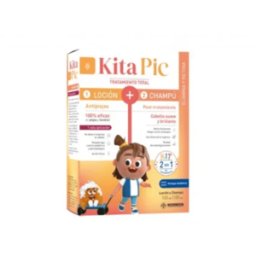Kitapic Antipiojos Kit Champú 100 ml + Loción 100 ml