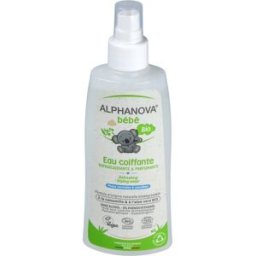 Alphanova agua de peinado refrescante bebe 200ml. bio