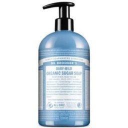 Dr. bronnerÂ´s Dr. bronner´s jabon de azucar bebe neutral 710ml.