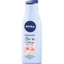NIVEA Aceite Locion Flor Cerezo Jojoba 400 ml