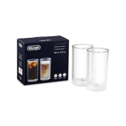 De'Longhi Vasos de doble pared para infusión en frío, 300 ml, pack de 2 DLSC325