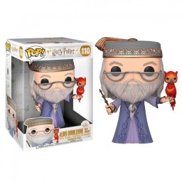 Funko Pop Harry Potter Dumbledore con Fawkes Fenix 10