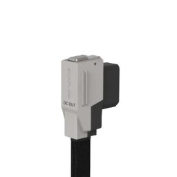 Cable salida DC EcoFlow Power Hub 4,5 m Compatible Power Kits Negro Gris