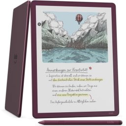 Libro Electrónico Amazon Kindle Scribe Colorsoft WiFi Bluetooth 11" 32GB Bordeaux con Stylus Pen