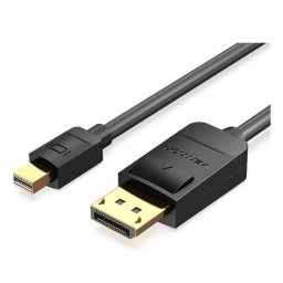 Cable Mini DisplayPort a DisplayPort Vention HAABG 4K 60Hz 1,5 m Negro