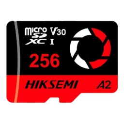 Tarjeta microSDXC Hikvision Capture 256 GB C10 180 MB/s