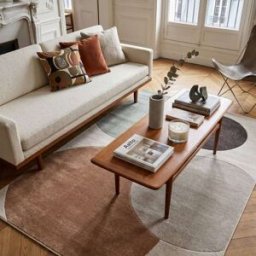 AFK Alfombra suave para un interior de diseño 80 x 150 cm