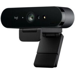 Logitech Webcam Brio 4K UHD USB-C Negra