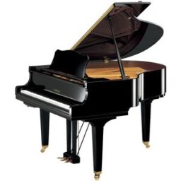 Yamaha GC 1 TA3 PE Grand Piano Negro pulido brillante