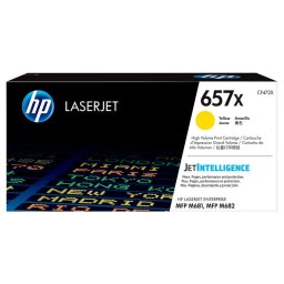 Tóner Original HP 657X Alta Capacidad Amarillo