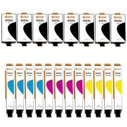 Pccom Essential HP 912XL Cartucho Tinta Compatible Negro/Cian/Magenta/Amarillo Pack 20