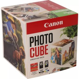 Canon Photo Cube Pack Marco Magnético + Tintas PG-540/CL-541 + 40 Hojas de Papel Fotográfico Verde
