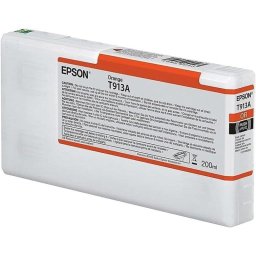 Cartucho de Tinta Original Epson T913A Naranja 200 ml