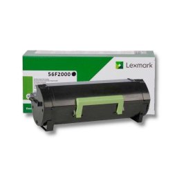 Cartucho de tóner Lexmark 56F2000 Negro 6000 páginas rendimiento estándar