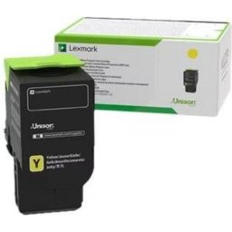 Tóner Lexmark 78C2XYE Amarillo Alta Capacidad para CS y CX