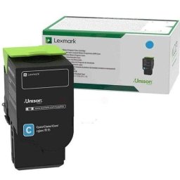 Cartucho de tóner Lexmark 78C2XCE Cian Extra Alto Rendimiento 5000 páginas