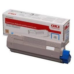 Cartucho de Tóner Original Oki Cian para C823dn