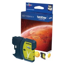 Cartucho de Tinta Brother LC-1100HYY Amarillo Original Alto Rendimiento