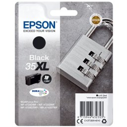 Cartucho de Tinta Original Epson Padlock 35XL DURABrite Ultra Ink XL Negro