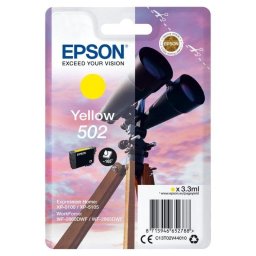 Cartucho de Tinta Original Epson Amarillo 502 Rendimiento Estándar