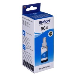 Epson Botella de Tinta Original T6642 70ml Cian