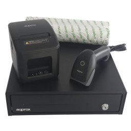 Impresora Térmica USB Approx appPOSPACK3380USB-2D Corte automático TPV Completo 2D