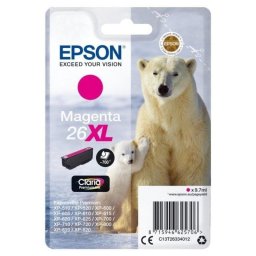 Cartucho Epson 26XL Magenta Original Alta Capacidad 9,7 ml