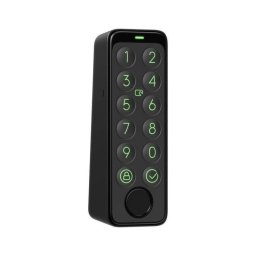 Cerradura inteligente SwitchBot Keypad Touch huella dactilar código IP65 inalámbrica negra