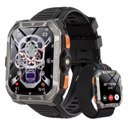 Smartwatch Blackview W80 PRO Bluetooth 5.3 GPS linterna batería 900 mAh correa 22 mm