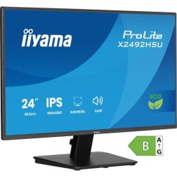 Monitor iiyama ProLite X2492HSU-B1 24" FullHD 120Hz IPS Tiempo de Respuesta 3ms Altavoces USB VESA