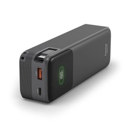 Power Bank Hama Roll Up 20 20000 mAh Quick Charge 3.0 Power Delivery 45 W Antracita