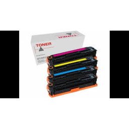 Pack 4 Toners Compatibles HP 207X con Chip Alta Calidad Soluzionprint