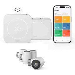 Termostato Inteligente Inalámbrico X - Kit de Inicio (2a Gen) + 4 Cabezales X