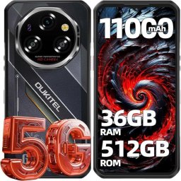 Oukitel WP60 5G 12GB 7.2" 512GB Negro batería larga duración