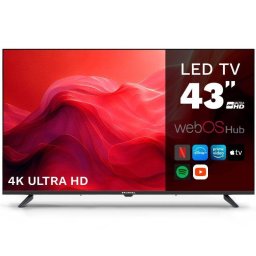 TV Grunkel LED LED-4300PBW 43" 4K UltraHD 60Hz Smart TV WebOS