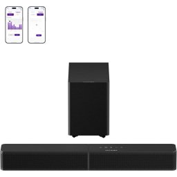 Barra de Sonido Ultimea Poseidon M30 Stream 2.1 HDMI ARC Wi-Fi Subwoofer Inalámbrico
