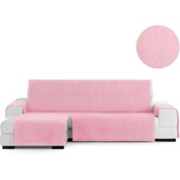 Eysa Funda chaise longue izquierda vista frontal rosa 240 cm
