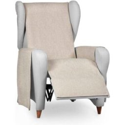 Eysa Funda de sillón 1 plaza beige rústico 55 cm