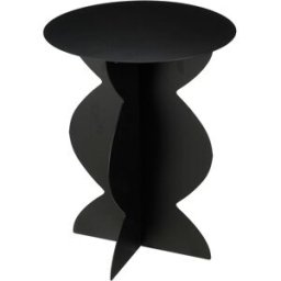 Mica Decorations Mesa auxiliar rafi negro h50xb40xl40cm